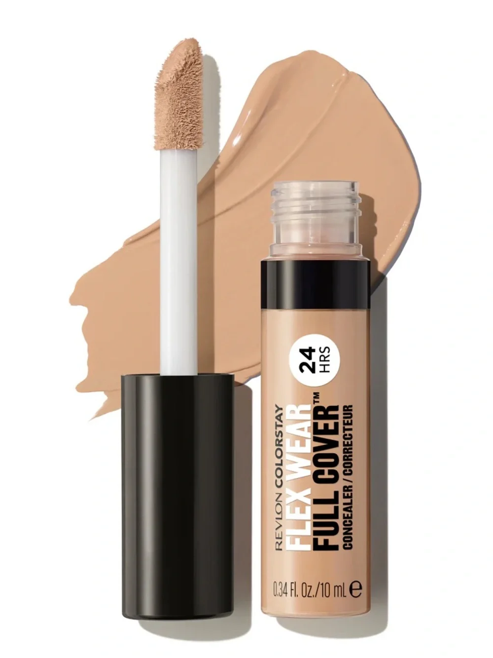 REVLON ColorStay Flex Wear Full Cover Concealer - 040 Medium, NEW